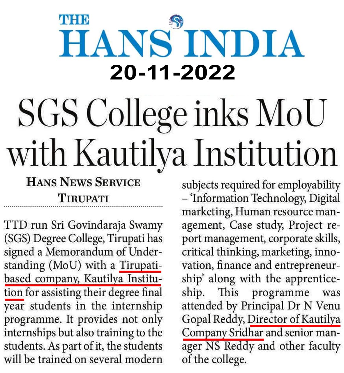 Internship activity 1